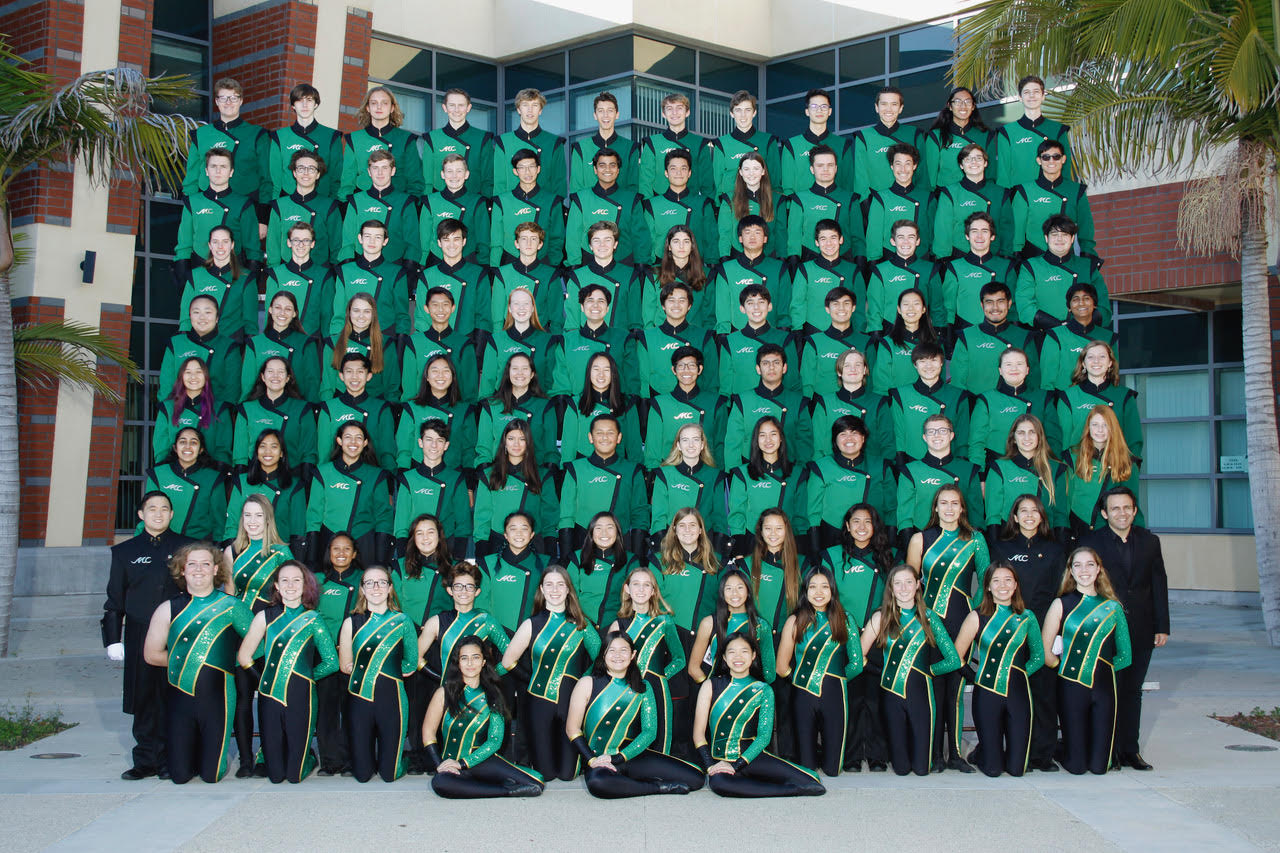 Mira Costa High School Marching Band and Colorguard - The Hollywood