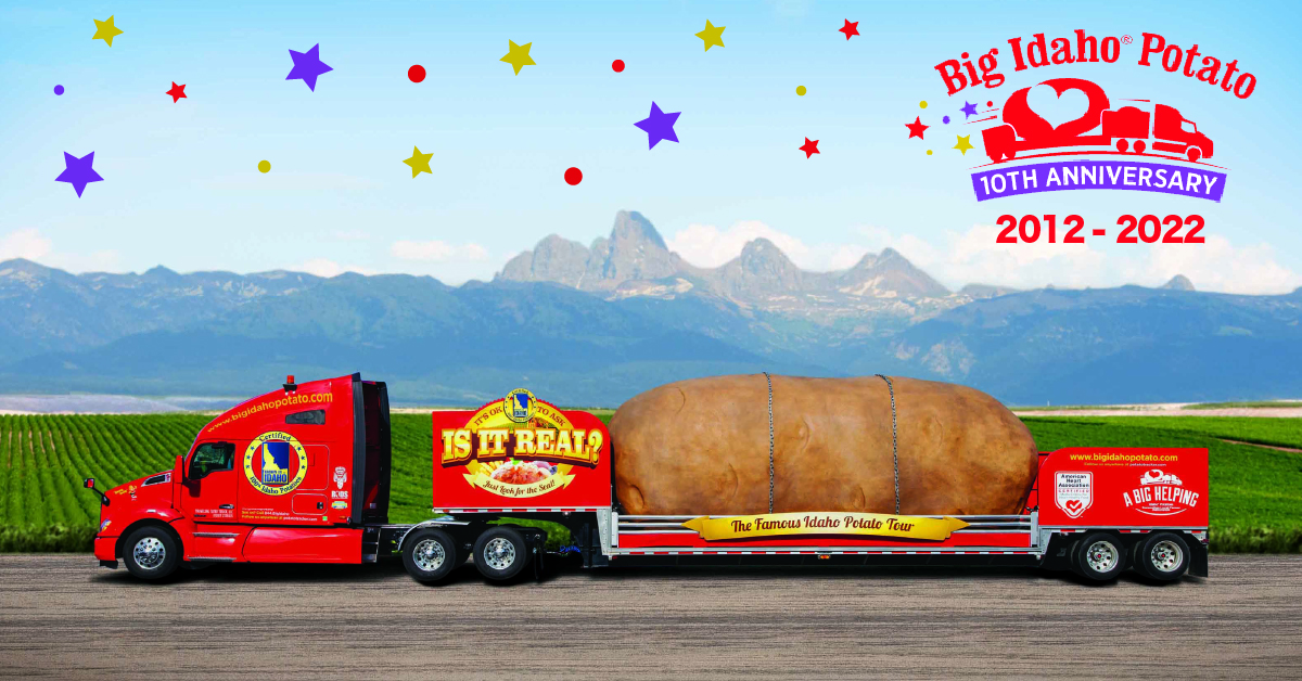 The Big Idaho Potato Truck - The Hollywood Christmas Parade