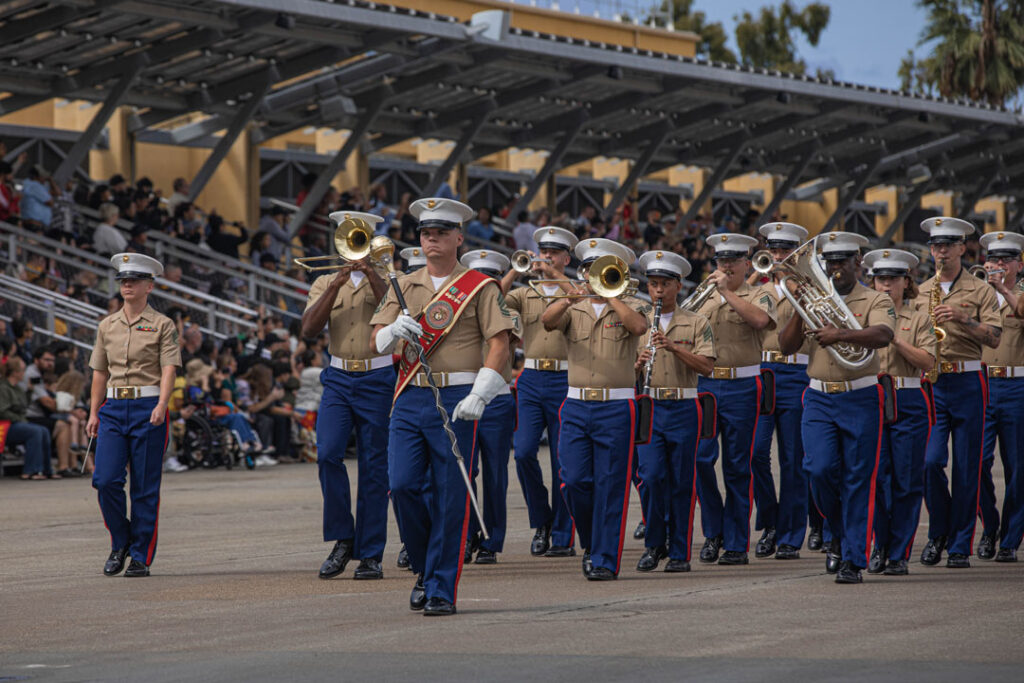 San Diego Marine Band The Hollywood Christmas Parade