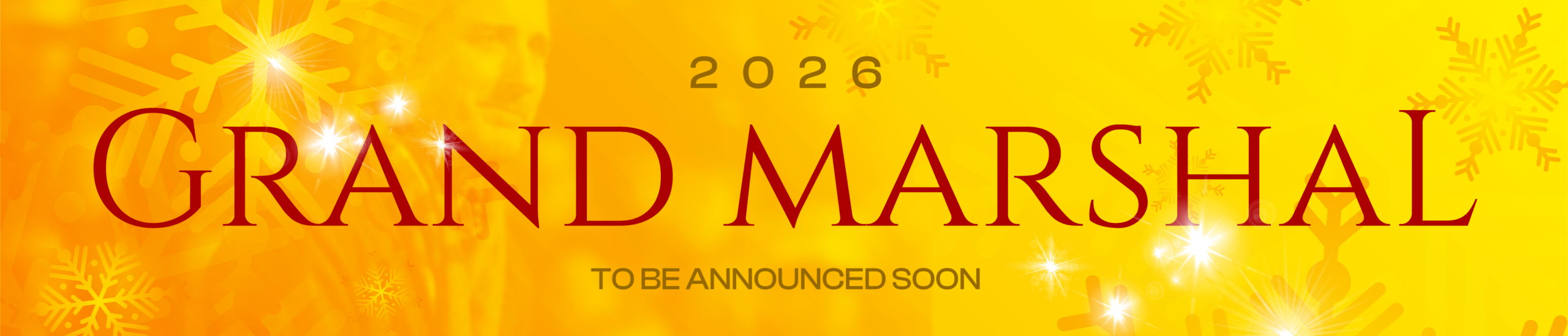 TBA - Grand Marshal