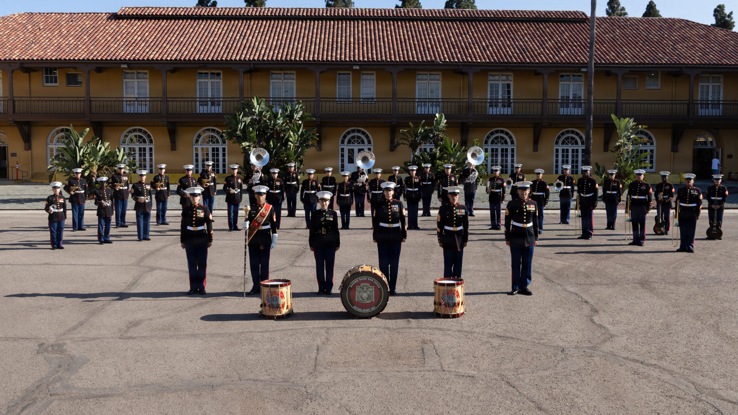 Marine Band San Diego Group Photos